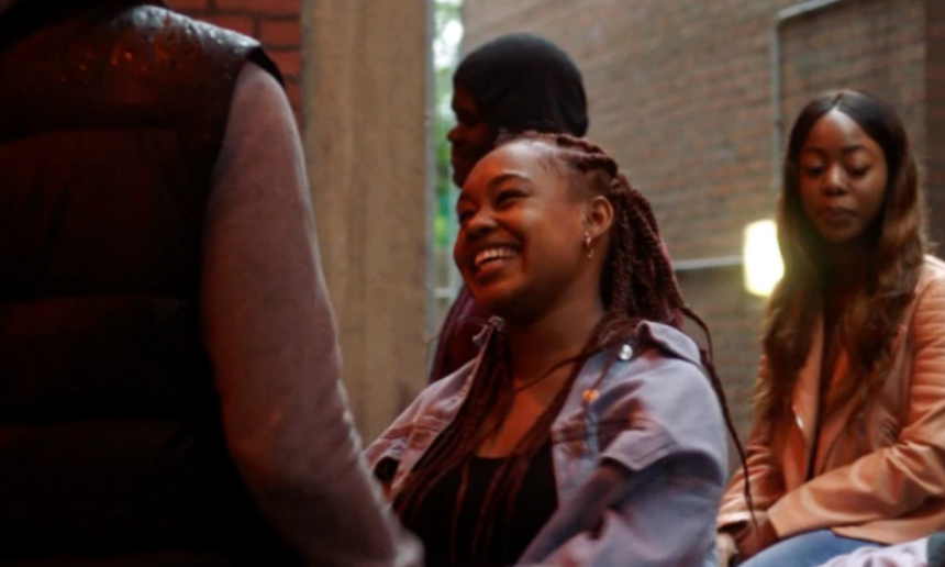 Scene from short film